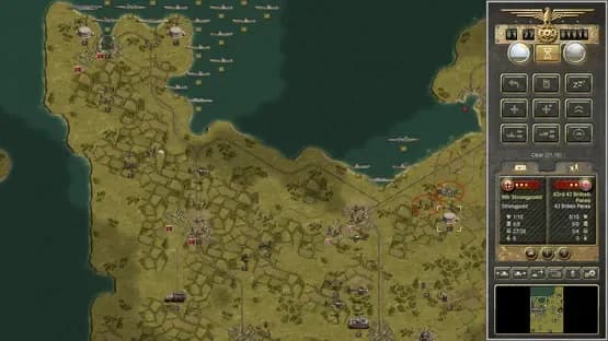 Panzer Corps — Screenshoty