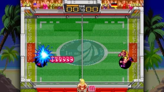 Windjammers — Screenshoty
