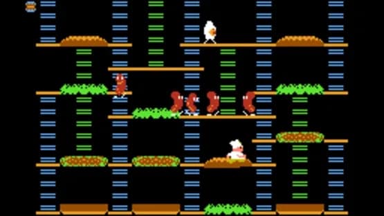 BurgerTime — Screenshoty
