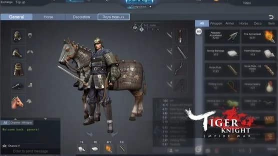 Tiger Knight: Empire War — Screenshots