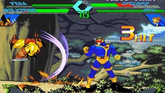 X-Men vs. Street Fighter — Screenshoty