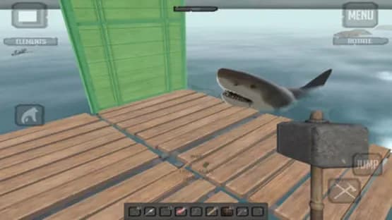 Raft Island Shark Survival — Screenshoty