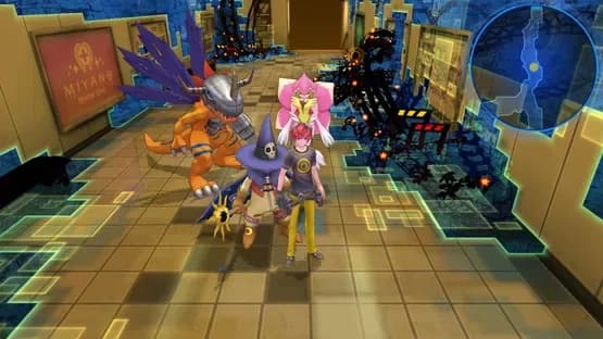Digimon Story: Cyber Sleuth — Screenshoty