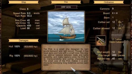Sea Dogs — Screenshoty