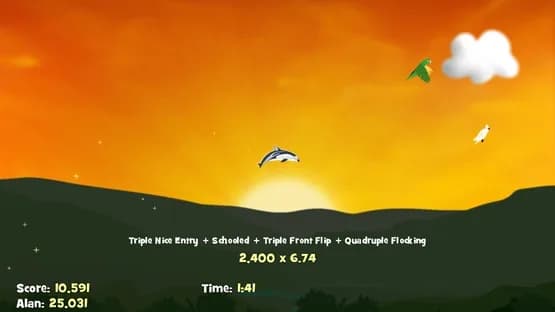 Dolphin Up — Screenshoty