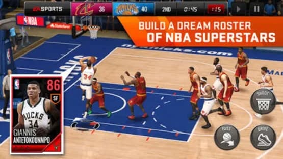 NBA Live Mobile Basketball — Screenshots