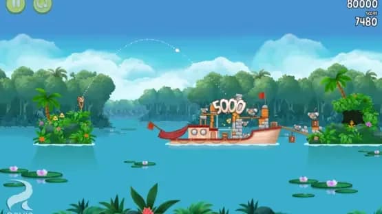 Angry Birds Rio — Screenshoty