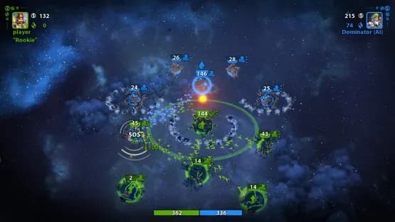 Planets Under Attack — Screenshoty