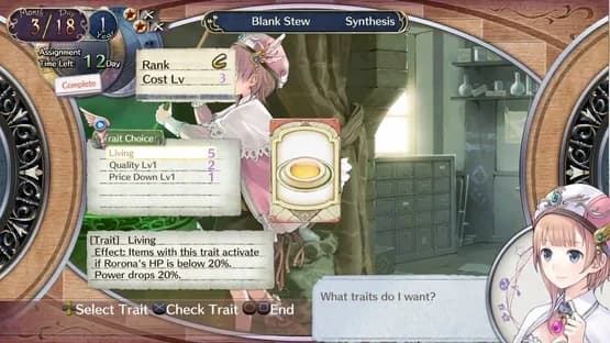 Atelier Rorona Plus: The Alchemist of Arland — Screenshoty