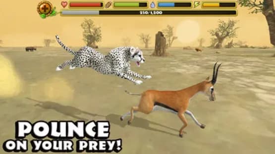 Cheetah Simulator — Screenshoty