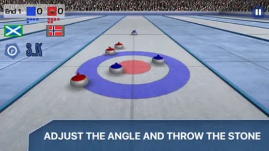 Curling 3D - Winter Sports — Screenshoty