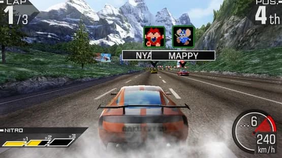 Ridge Racer 3D — Screenshoty