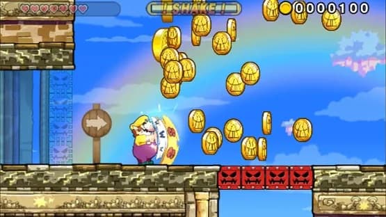 Wario Land: Shake It! — Screenshoty