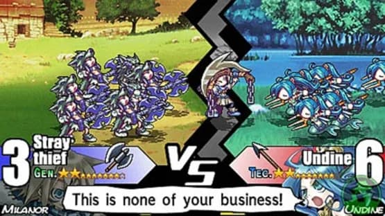 Yggdra Union: We'll Never Fight Alone — Screenshoty