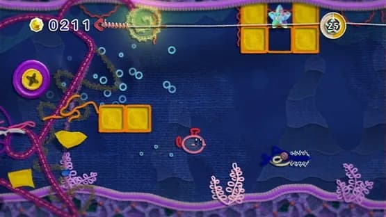 Kirby's Epic Yarn — Screenshoty