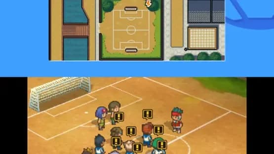 Inazuma Eleven 3: Team Ogre Attacks! — Screenshoty