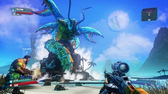 Borderlands 2: Sir Hammerlock vs. the Son of Crawmerax — Screenshoty