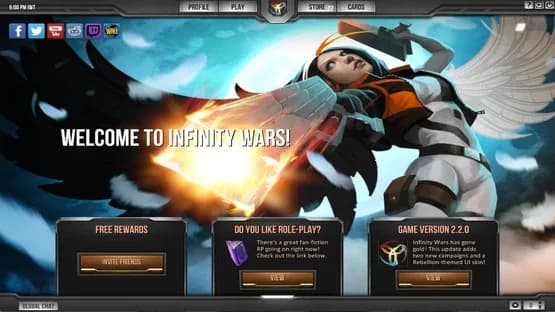 Infinity Wars: Animated Trading Card Game — Screenshots
