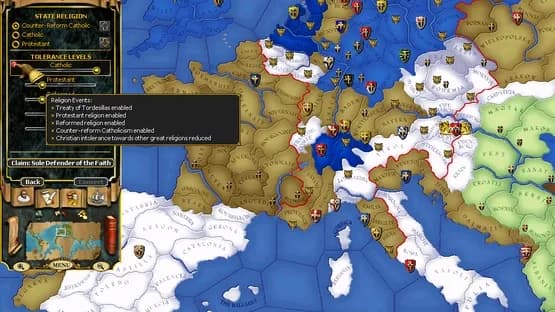For The Glory: A Europa Universalis Game — Screenshoty