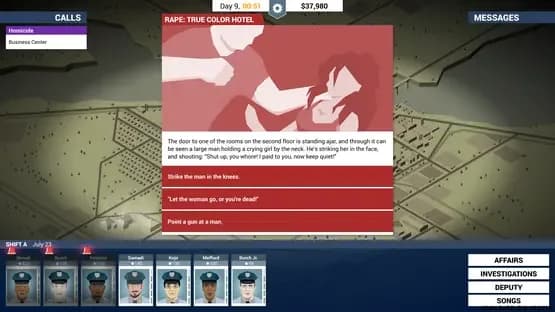 This Is the Police — Screenshoty