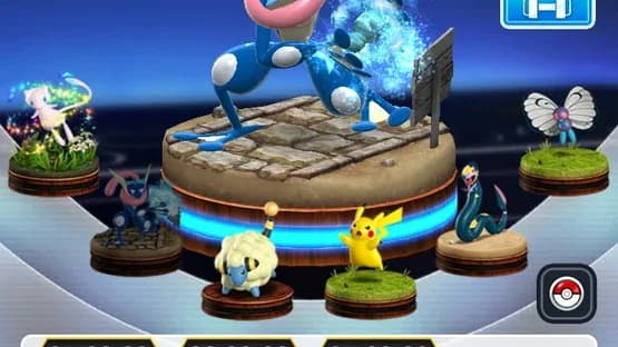 Pokémon Duel — Screenshoty