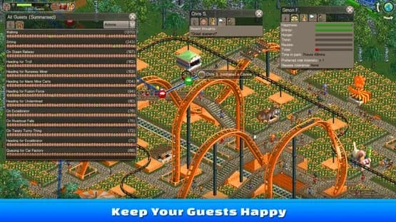 RollerCoaster Tycoon Classic — Screenshoty