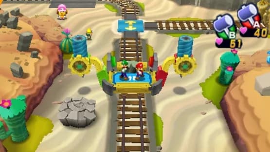 Mario & Luigi: Dream Team — Screenshoty