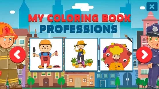 My Coloring Book: Professions — Screenshoty