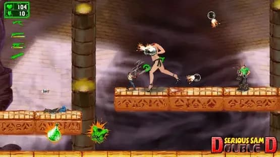Serious Sam Double D — Screenshoty