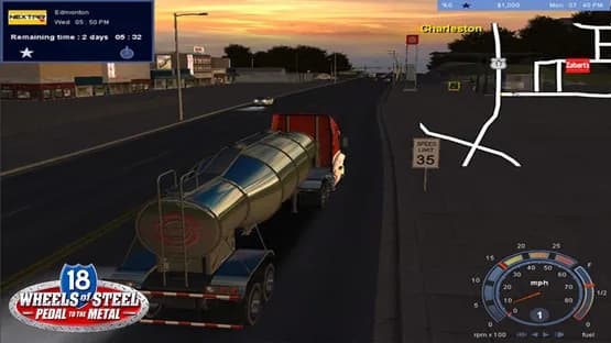 18 Wheels of Steel: Pedal to the Metal — Screenshoty