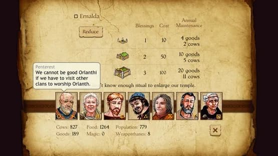 King of Dragon Pass — Screenshots