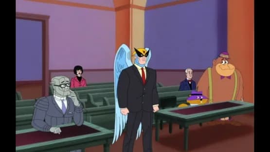 Harvey Birdman: Attorney at Law — Screenshoty