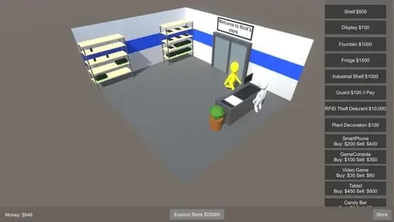 Supermarket Tycoon — Screenshoty