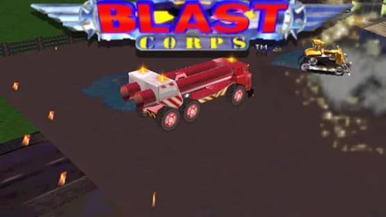 Blast Corps — Screenshoty
