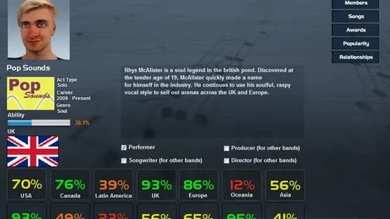 Music Wars Empire — Screenshoty