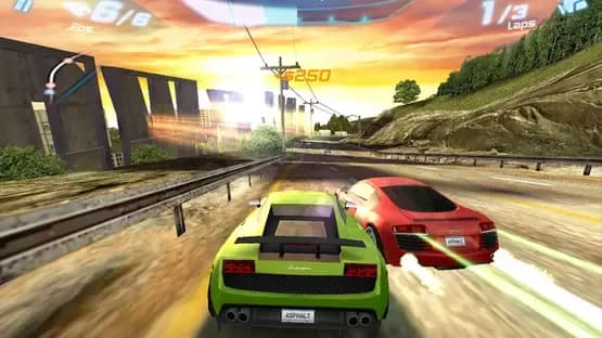 Asphalt 6: Adrenaline — Screenshoty